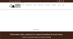Desktop Screenshot of eddiesbakerycafe.com